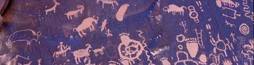 Newspaper Rock near Canyonlands National Park